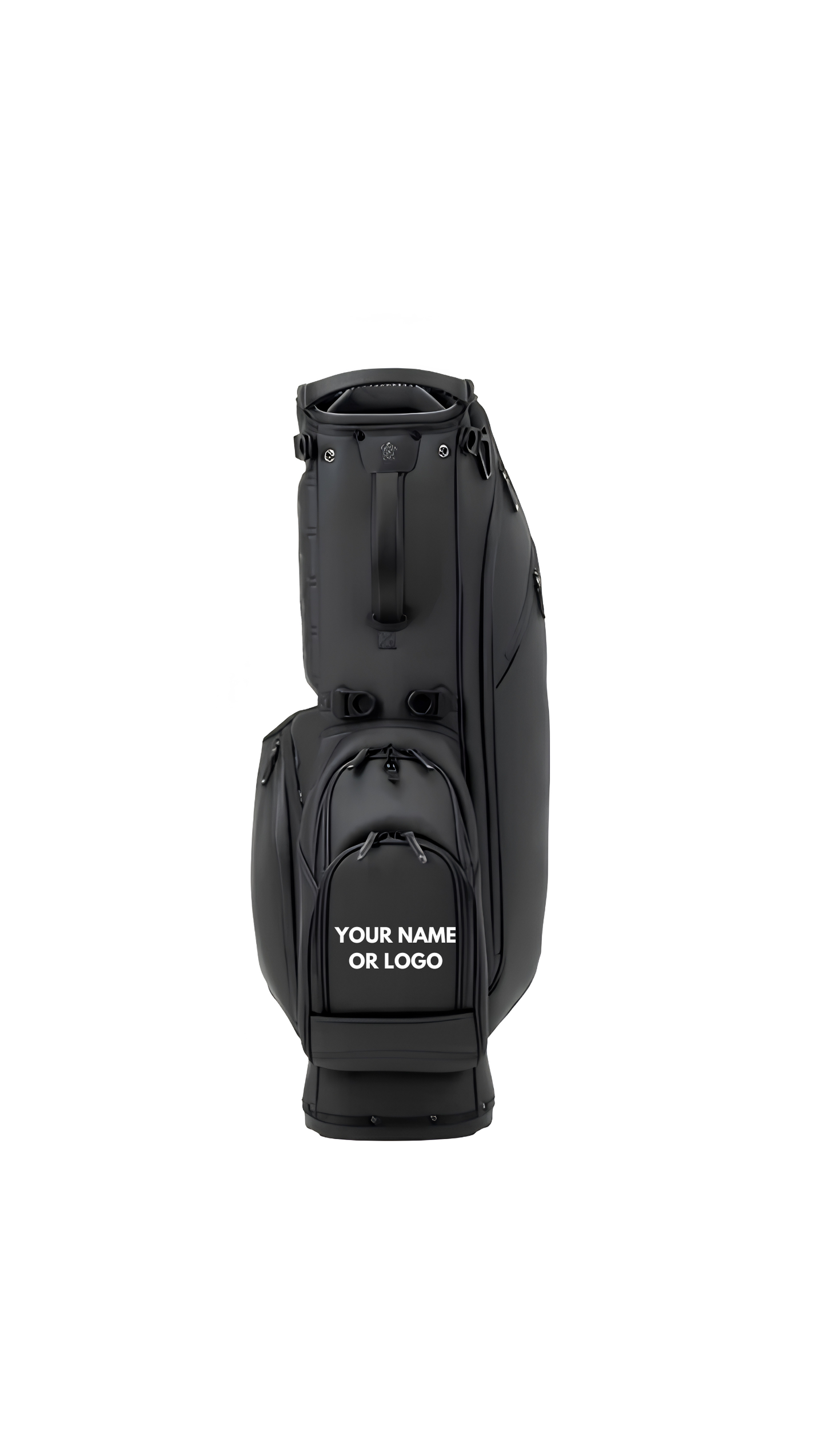 LUX 9.5" 14-Way Hybrid Stand Bag: Tar [Customize]