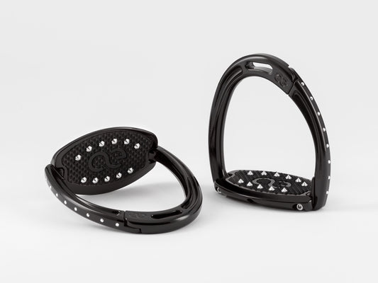 American Equus Elite "Escape" Crystal Edition Safety Stirrups