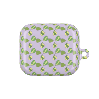 Hoya Kerrii Pattern Earbud Case – Slim Protective Cover With Carabiner