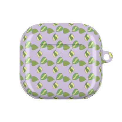 Hoya Kerrii Pattern Earbud Case – Slim Protective Cover With Carabiner