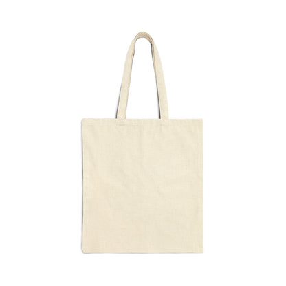 Purple Monstera Canvas Tote Bag – Eco Friendly Everyday Carry