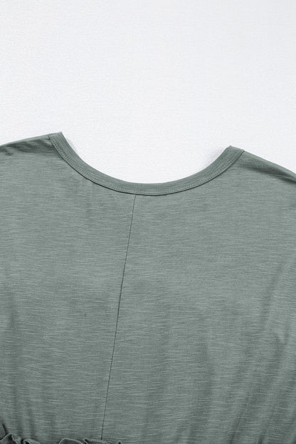 Daniela Gathered Seam T Shirt