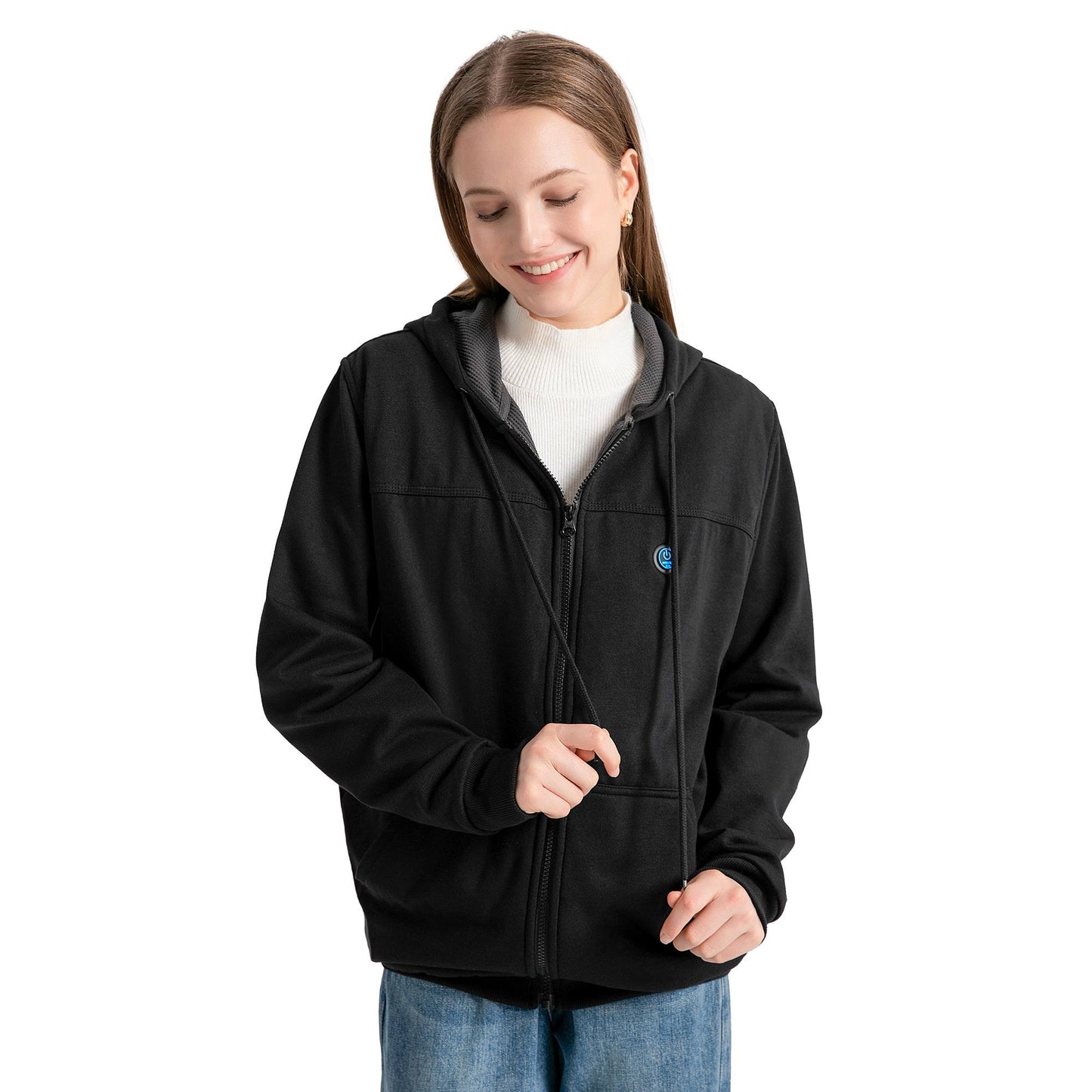 ANTARCTICA GEAR Heated Hoodie Sweater for Men with 12V 20000mAh Battery Pack