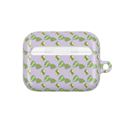 Hoya Kerrii Pattern Earbud Case – Slim Protective Cover With Carabiner