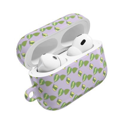 Hoya Kerrii Pattern Earbud Case – Slim Protective Cover With Carabiner