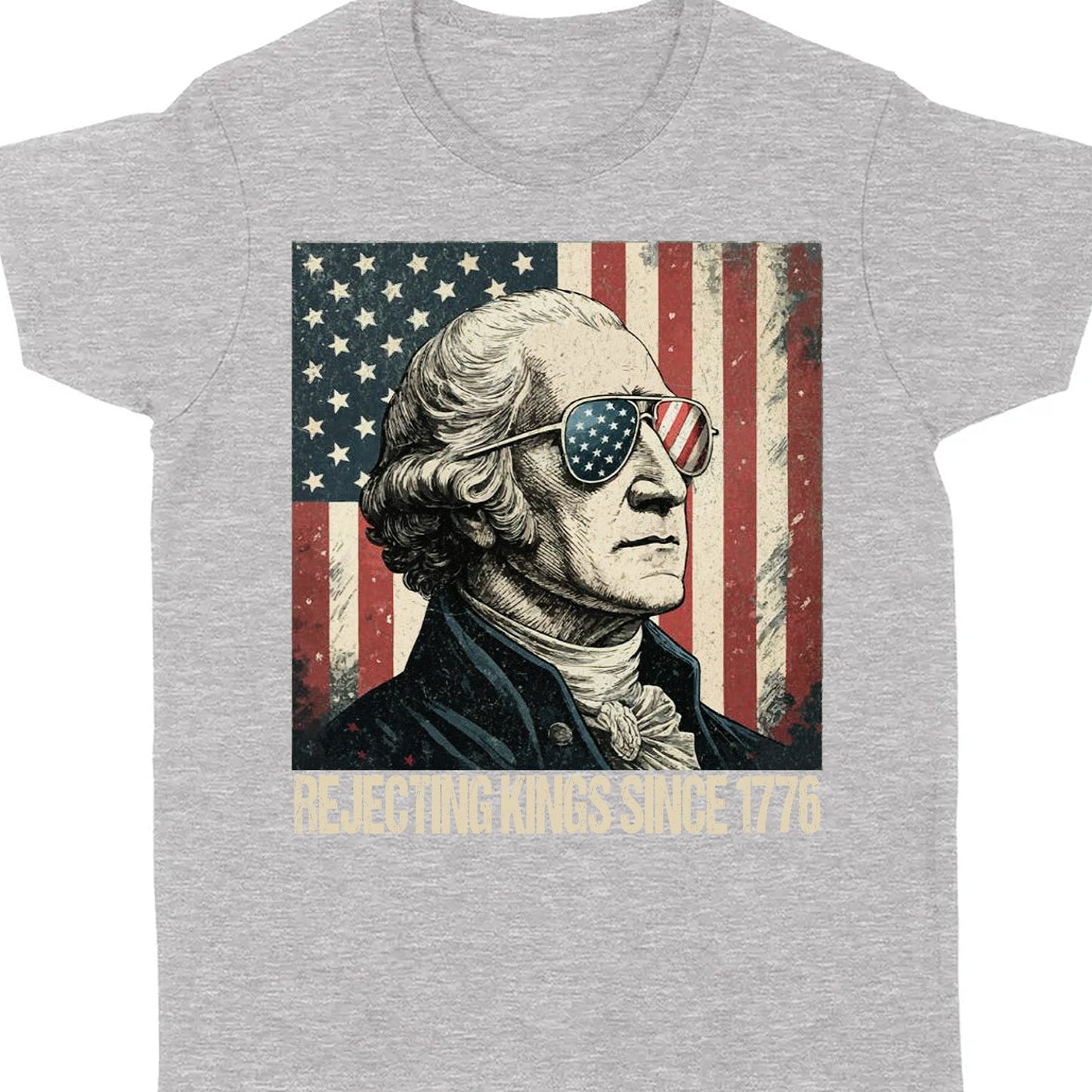 Rejecting Kings Shirt, Since 1776 Shirt, George Washington Tee, Anti-Trump Shirt, Anti Authoritarian Tee 682534