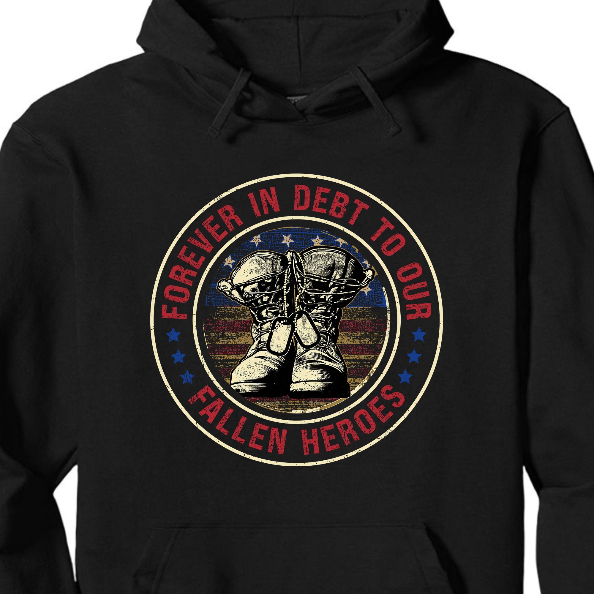 Forever In Debt To Our Fallen Heroes Shirt | Memorial Day Shirt | Veteran Day T-Shirt | Patriotic Shirt | Independence Day Shirt 682298