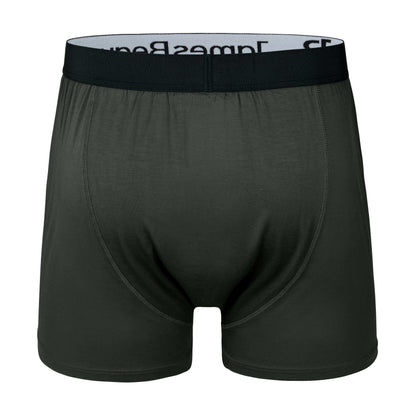 Men's Bamboo Anti-Chafing & Breathable Boxer Shorts (3-Pack) | Black