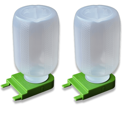 1/2 Gallon Jar and Foxhound Entrance Feeder with UV Inhibitor