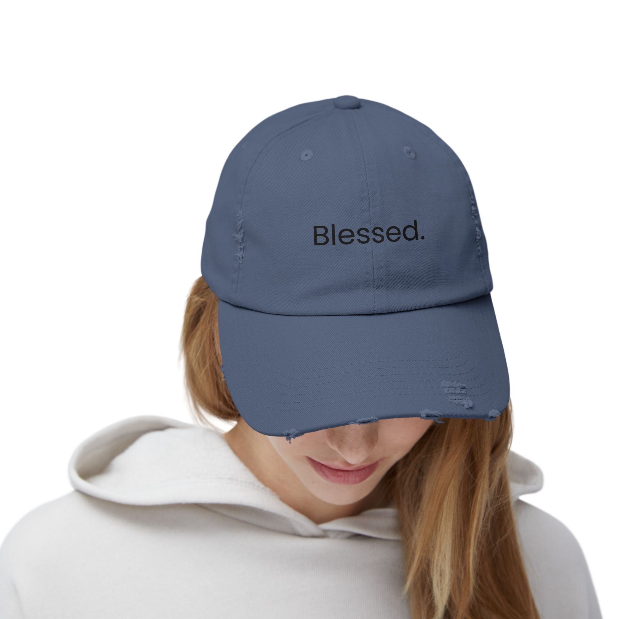 Blessed. Distressed Classic Hat