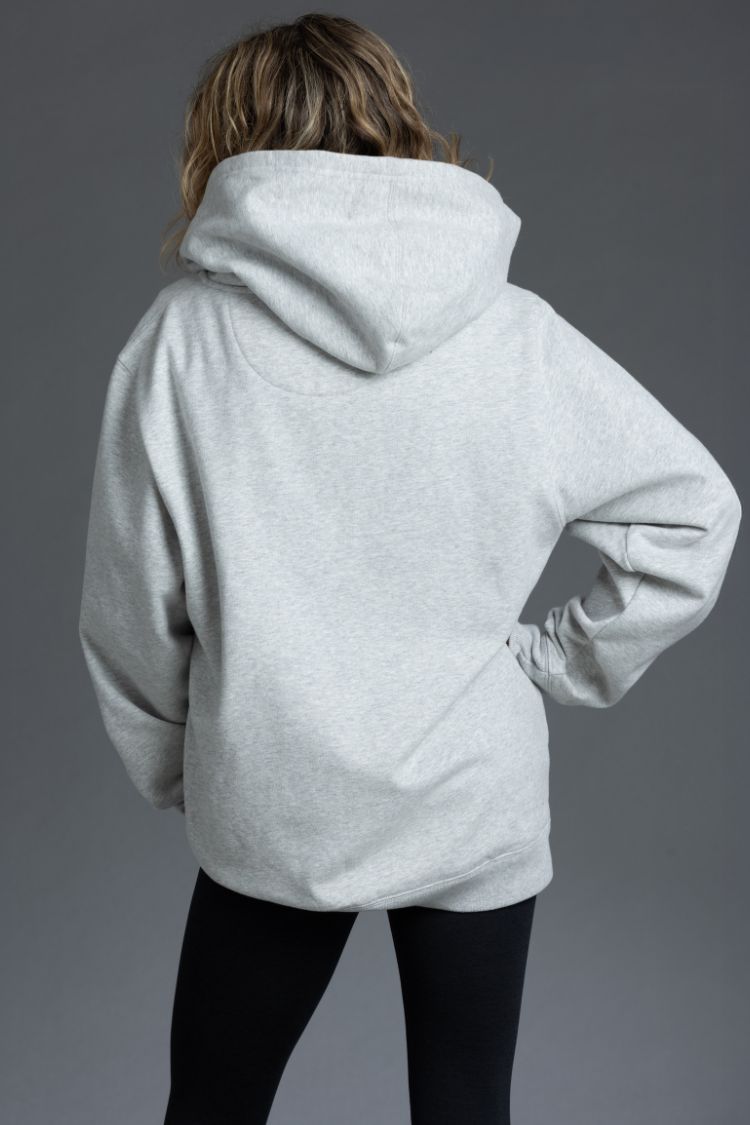 Boyfriend Fit Flag Full Zip Hoodie (XX)