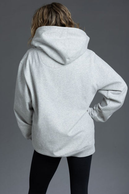 Boyfriend Fit Flag Full Zip Hoodie (XX)
