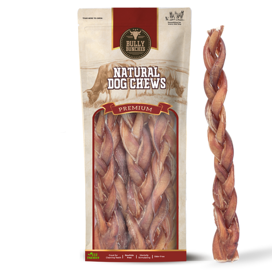 12 Inch Standard Braided Bully Stick