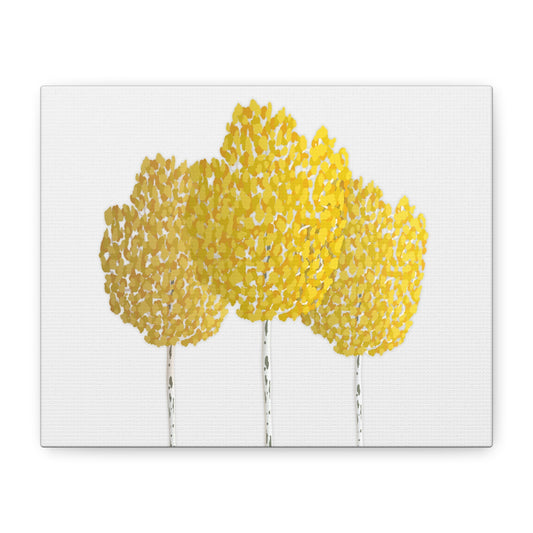 Fall Aspen Canvas Print – Wall Art