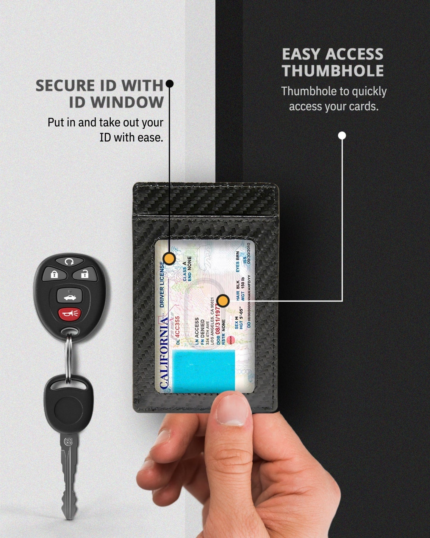 Slim Minimalist Card Holder