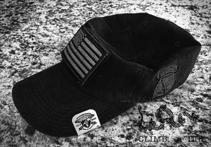 10th Mountain Black Out Cap GEN II
