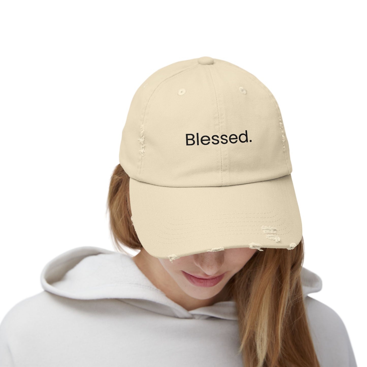 Blessed. Distressed Classic Hat