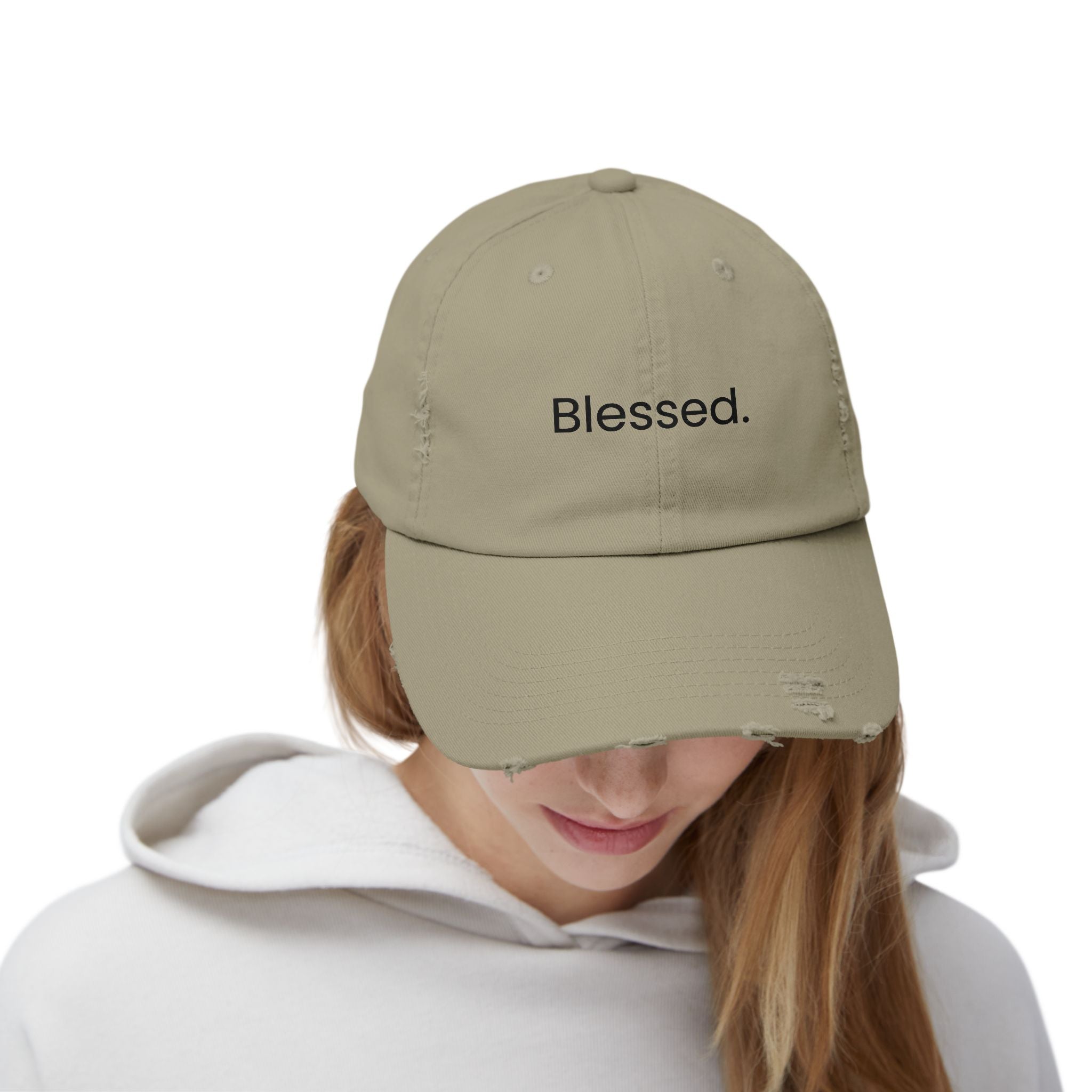 Blessed. Distressed Classic Hat