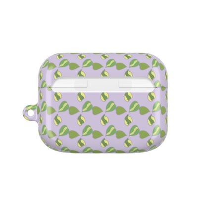 Hoya Kerrii Pattern Earbud Case – Slim Protective Cover With Carabiner