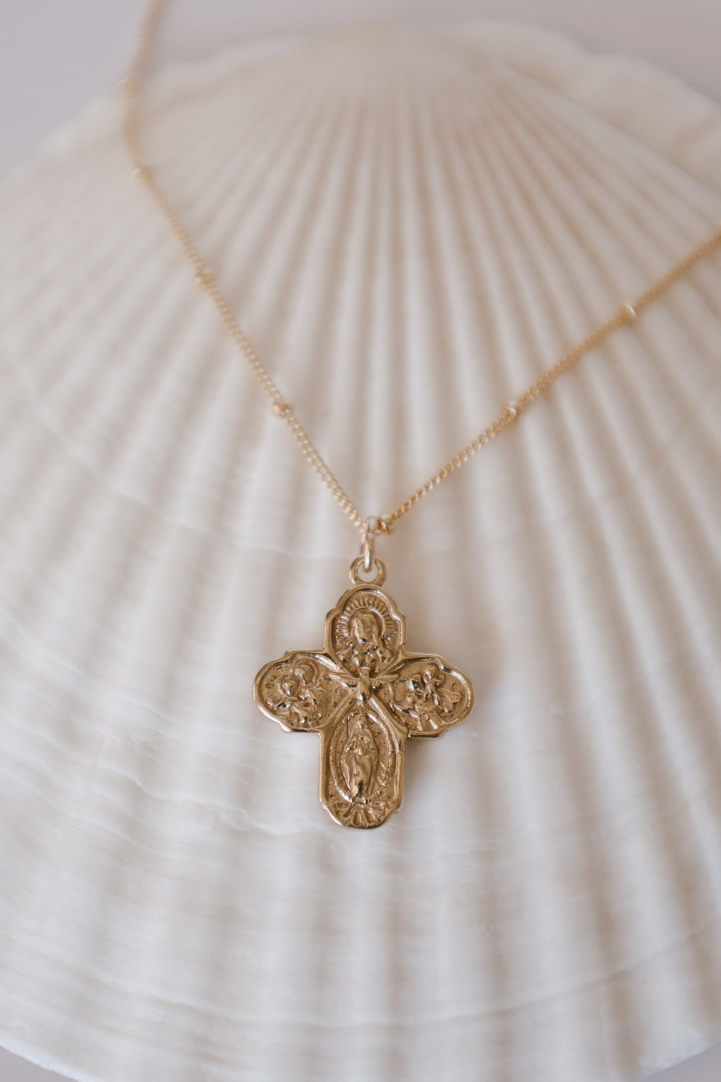 Four Way Cross Necklace