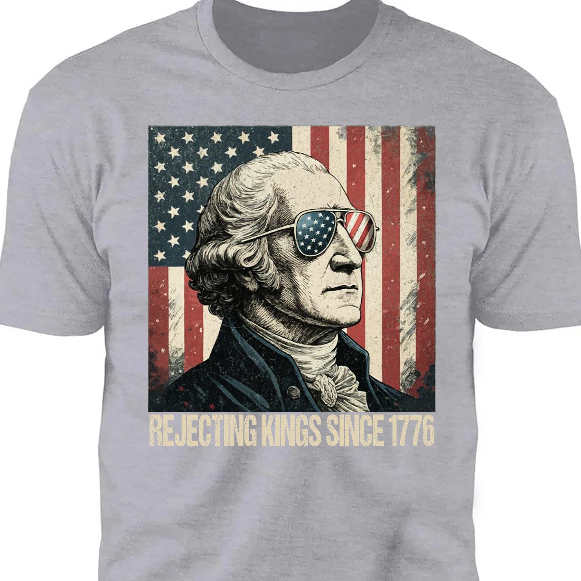 Rejecting Kings Shirt, Since 1776 Shirt, George Washington Tee, Anti-Trump Shirt, Anti Authoritarian Tee 682534