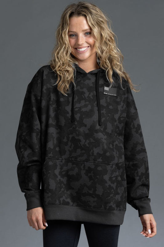 Camo Flag Boyfriend Hoodie (XX)