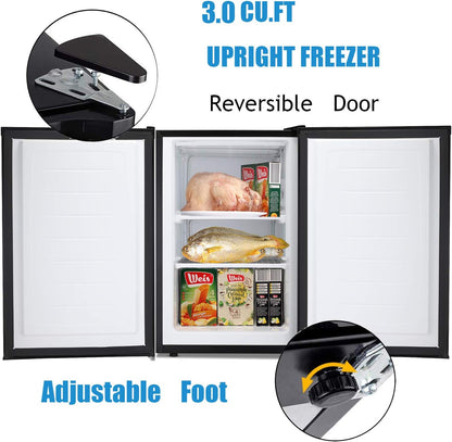 2.6\3.2 cu. ft Mini Fridge with Freezer