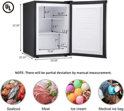 2.6\3.2 cu. ft Mini Fridge with Freezer