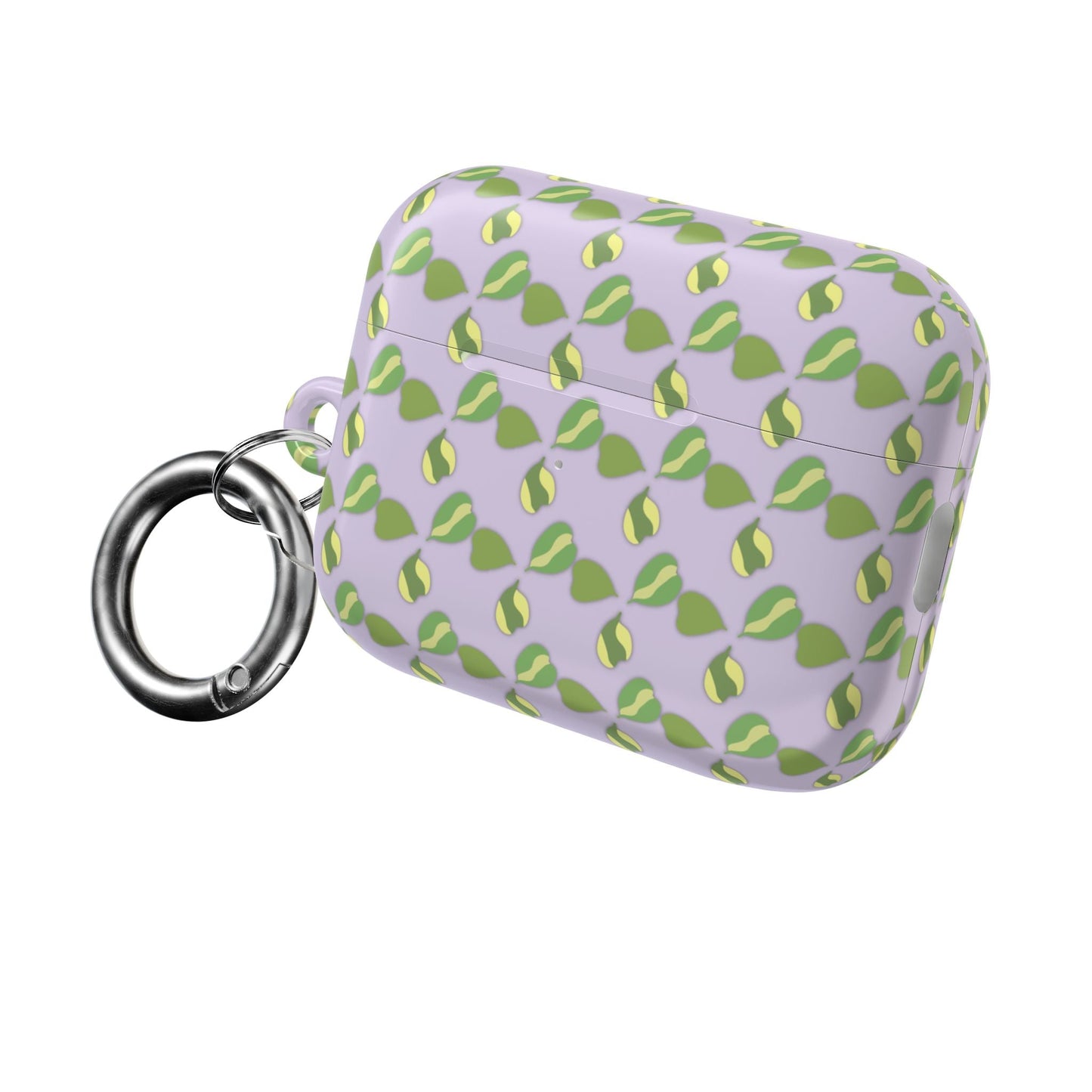 Hoya Kerrii Pattern Earbud Case – Slim Protective Cover With Carabiner