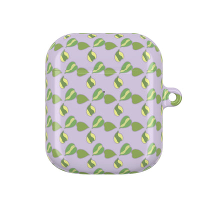 Hoya Kerrii Pattern Earbud Case – Slim Protective Cover With Carabiner