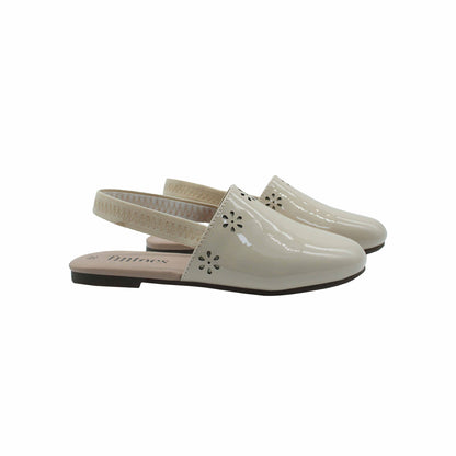 Taupe Patent Leather