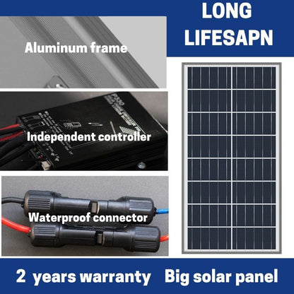 100 W 200W Commercial solar street light-Stay on