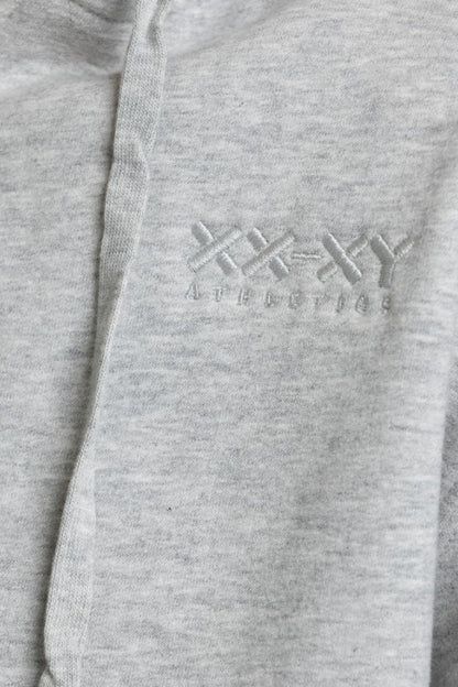 Boyfriend Fit Full Zip Logo Hoodie (XX)