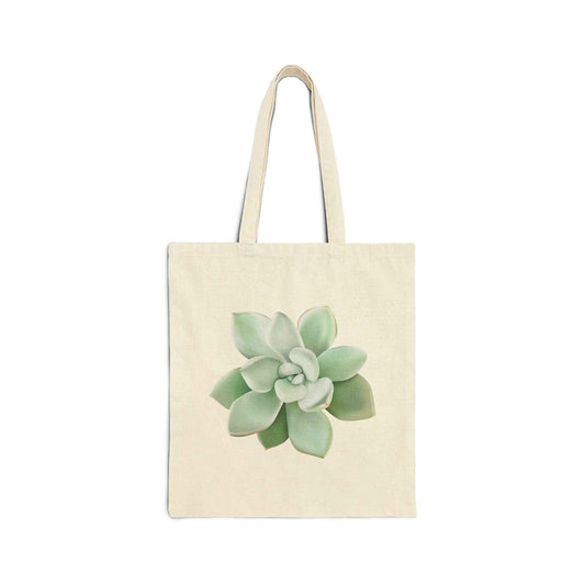 Pachyveria Haagei Succulent Canvas Tote Bag – Eco Friendly Everyday Carry