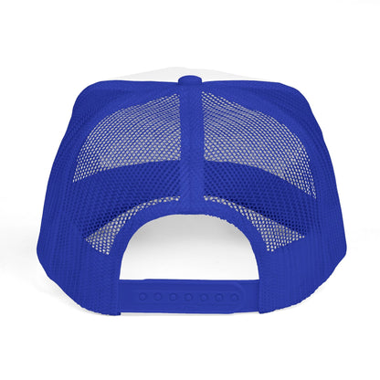 Patriox Trucker Hat — Patriotic Logo Mesh Cap ("Liquid Oxygen — Water for Health Freedom")