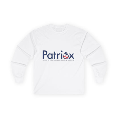 Patriox Logo Long Sleeve Tee —patriox American Flag Design