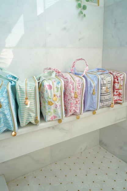 Clear Coat Toiletry Case