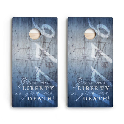 1776 Blue Star Cornhole Boards