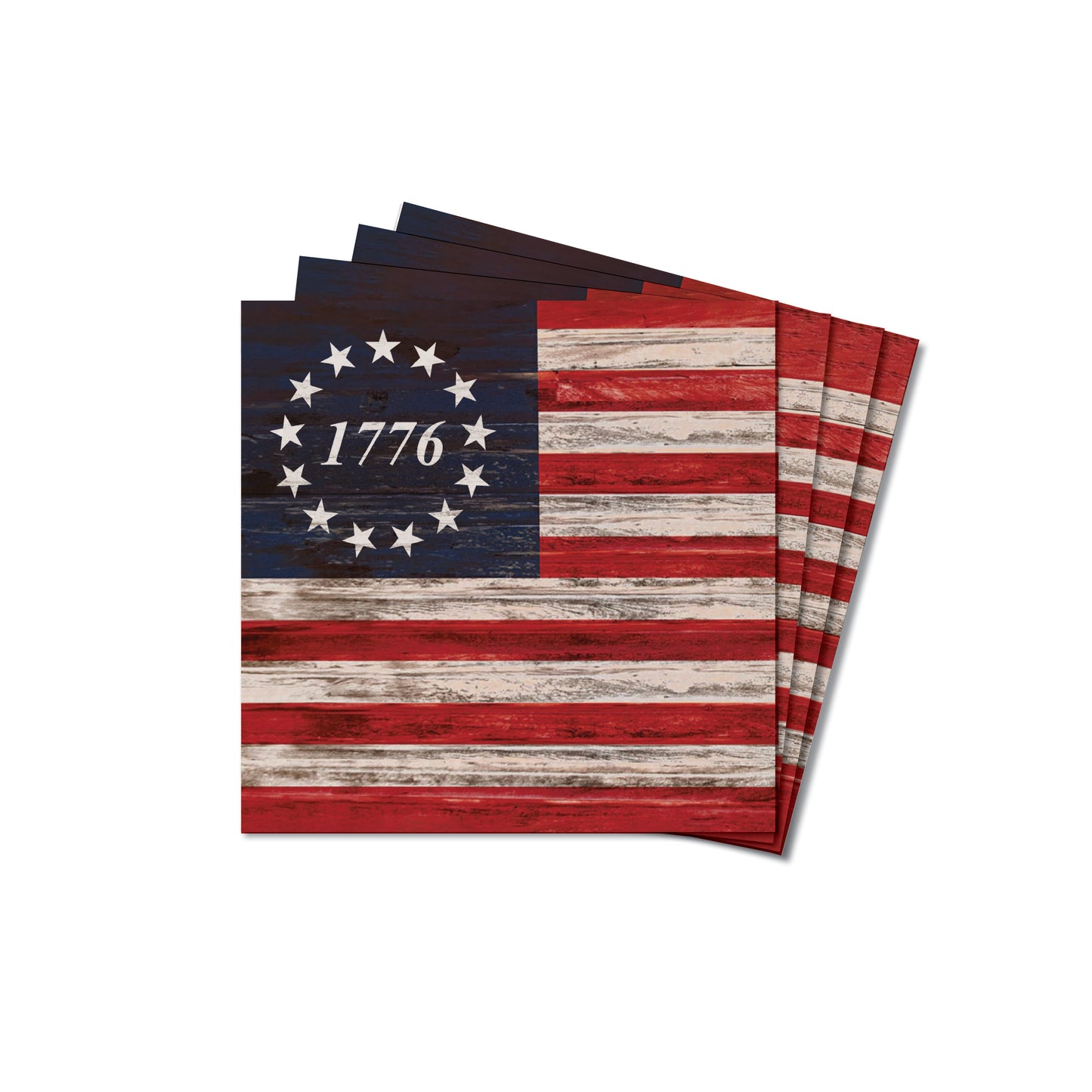 Collective - 1776 Flag Coaster Set