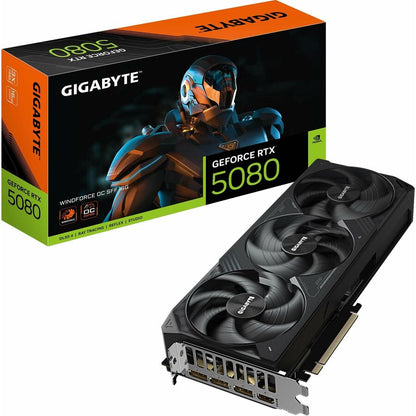 Gigabyte GeForce RTX 5080 WINDFORCE OC Graphics Card 16GB GDDR7