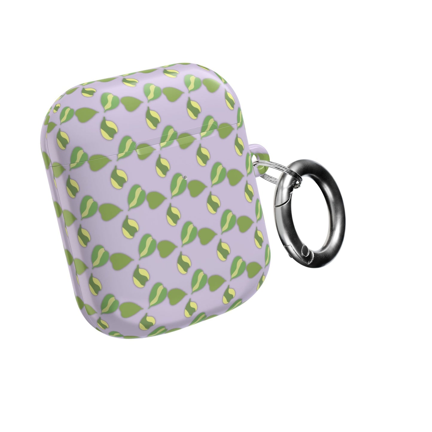 Hoya Kerrii Pattern Earbud Case – Slim Protective Cover With Carabiner