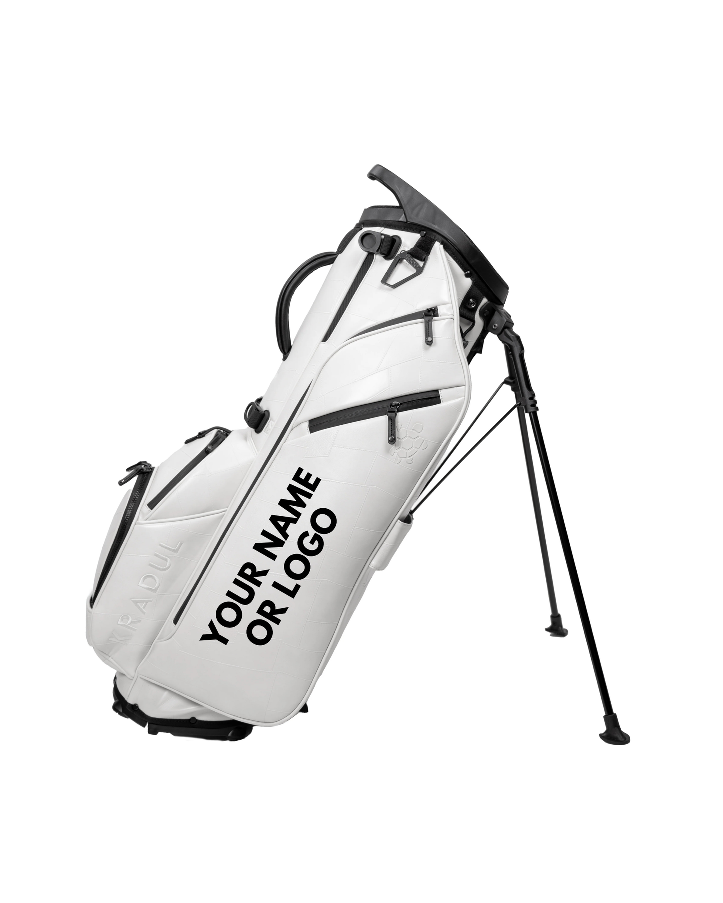 LUX G-Exotics Women’s 8.5” Carry Bag: Patchwork White [Customize]