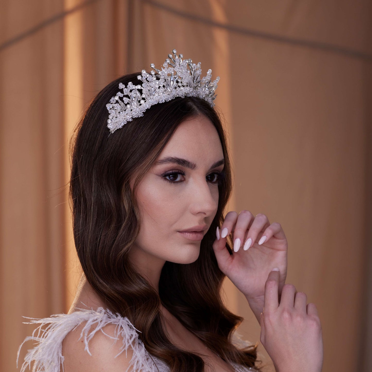 Crystal Rhinestone Bridal Tiara