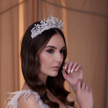 Crystal Rhinestone Bridal Tiara