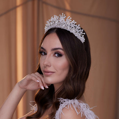 Crystal Rhinestone Bridal Tiara