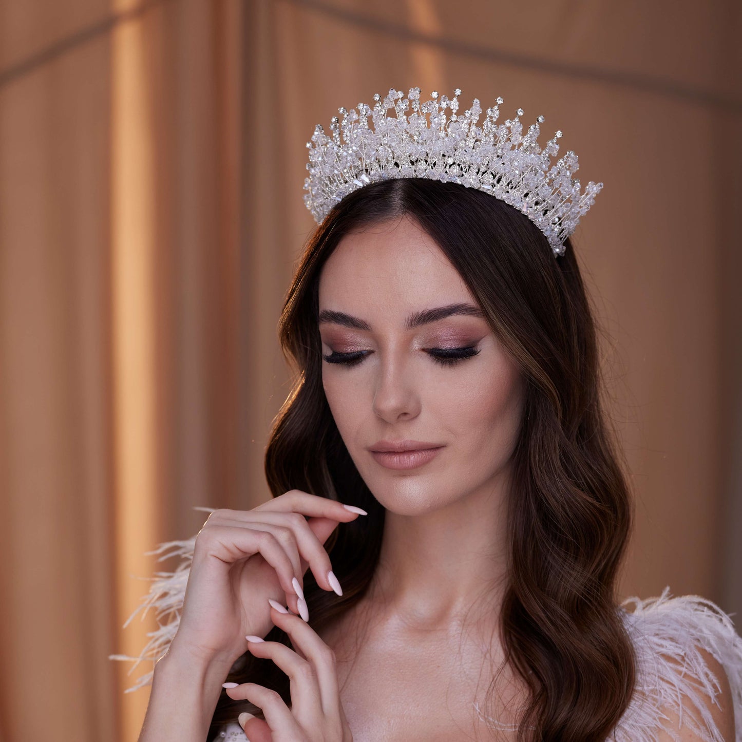 Crystal Rhinestone Bridal Tiara