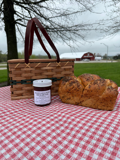Miller's Rhubarb Jam - 100% Authentic, Local Amish Made Jam