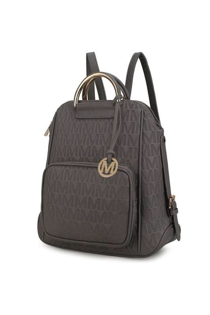 MKF Torra Milan Signature Trendy Vegan Leather Backpack Mia