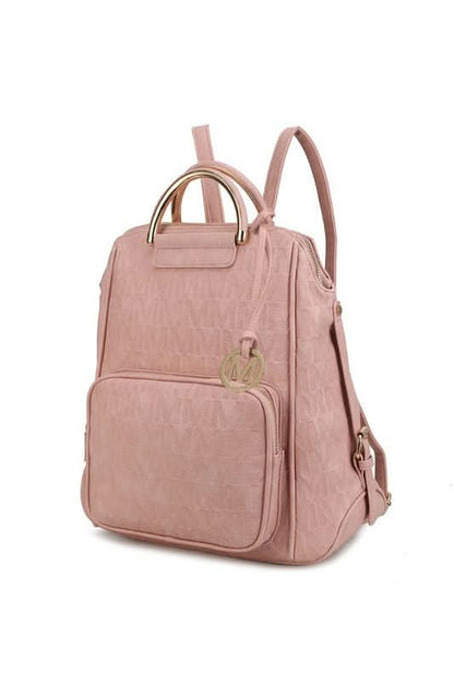 MKF Torra Milan Signature Trendy Vegan Leather Backpack Mia