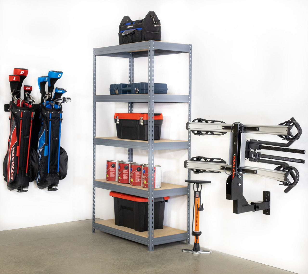 2" Hitch Wall Mount | Holds Bike or Cargo Car Rack